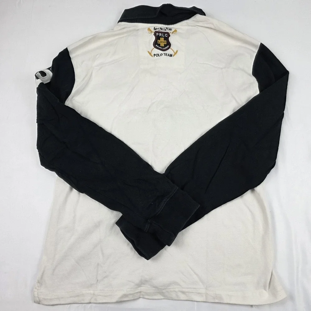 Polo By Ralph Lauren Polo Shirt Mens 2XL Multicolor Custom Fit Rugby Graphic 3